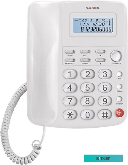 Проводной телефон Texet TX-250