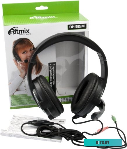 Наушники (Гарнитура) Ritmix RH-515M