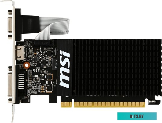 Видеокарта MSI GeForce GT 710 2GB DDR3 [GT 710 2GD3H LP]