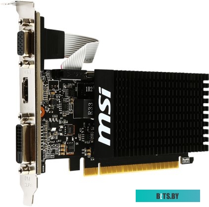 Видеокарта MSI GeForce GT 710 2GB DDR3 [GT 710 2GD3H LP]
