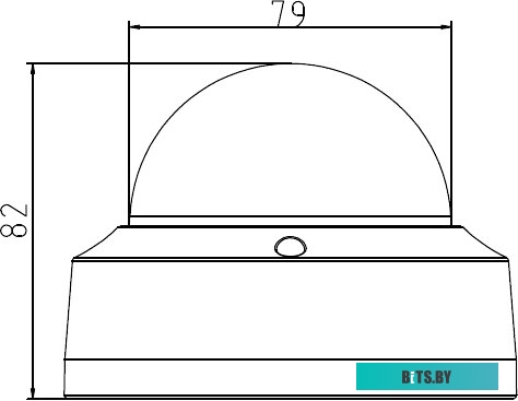 Купольная IP-камера Hikvision DS-2CD2722FWD-I 2.8~12mm