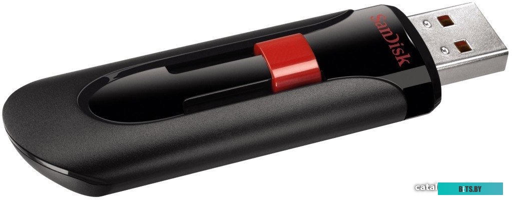 USB накопитель (Флешка) Sandisk Cruzer Glide 256GB (черный) [SDCZ60-256G-B35]