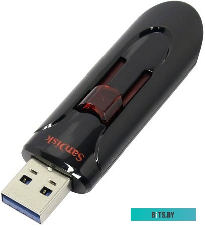 USB накопитель (Флешка) Sandisk Cruzer Glide 256GB (черный) [SDCZ60-256G-B35]