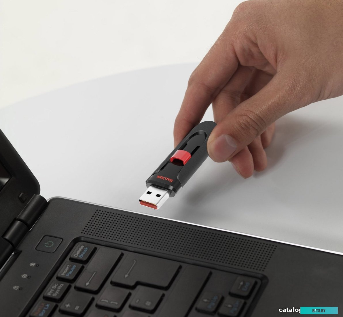 USB накопитель (Флешка) Sandisk Cruzer Glide 256GB (черный) [SDCZ60-256G-B35]