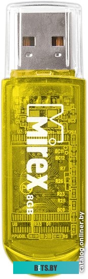 USB накопитель (Флешка) Mirex Color Blade Elf Yellow 32GB [13600-FMUYEL32]