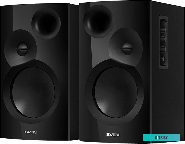 Акустика Sven SPS-701 2.0 40Вт, 40-20000Ghz, Дерево, Black
