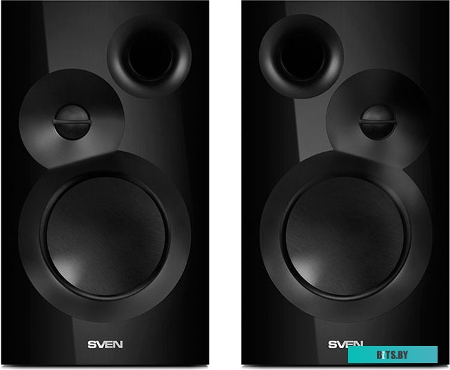 Акустика Sven SPS-701 2.0 40Вт, 40-20000Ghz, Дерево, Black