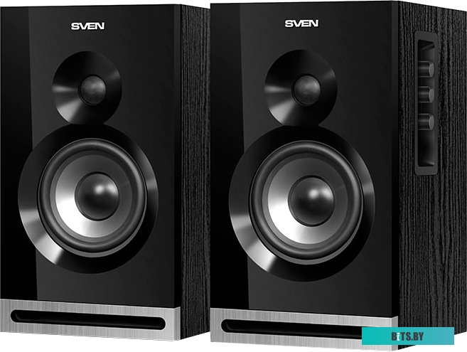 Акустика Sven SPS-625 2.0 20Вт, 70-20000Ghz, Дерево, Black