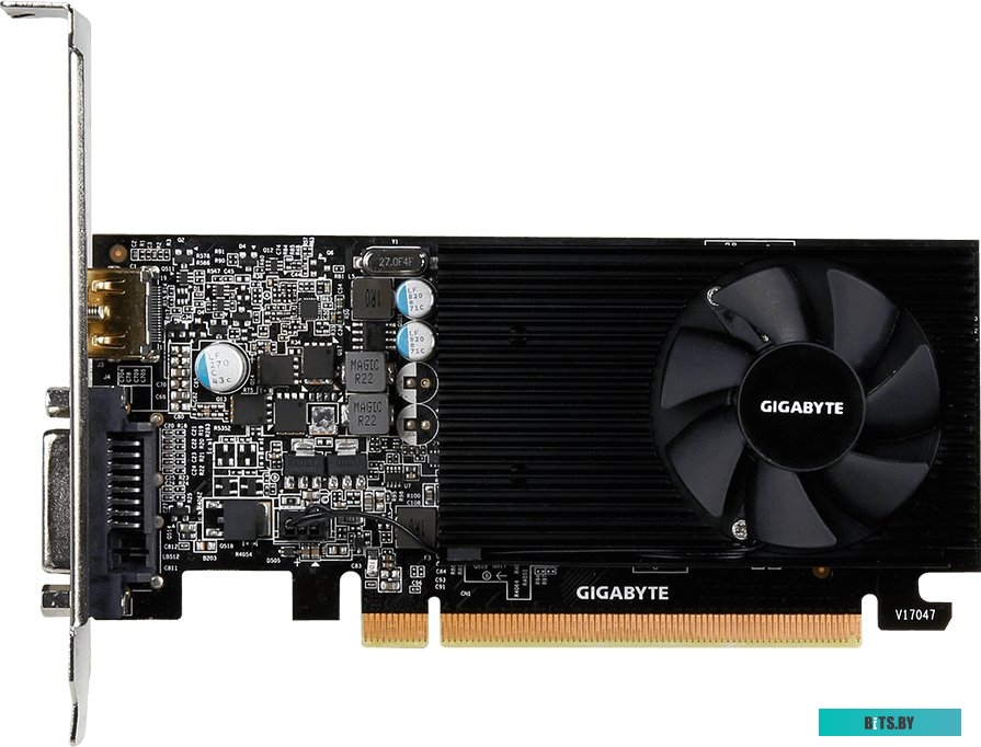 Видеокарта Gigabyte GeForce GT 1030 Low Profile 2GB [GV-N1030D5-2GL]