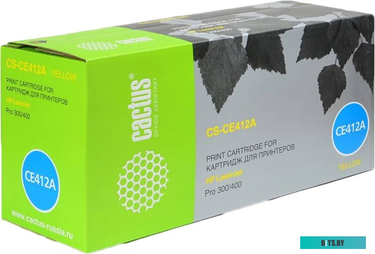 Картридж Cactus CS-CE412A (аналог HP 305A (CE412A))