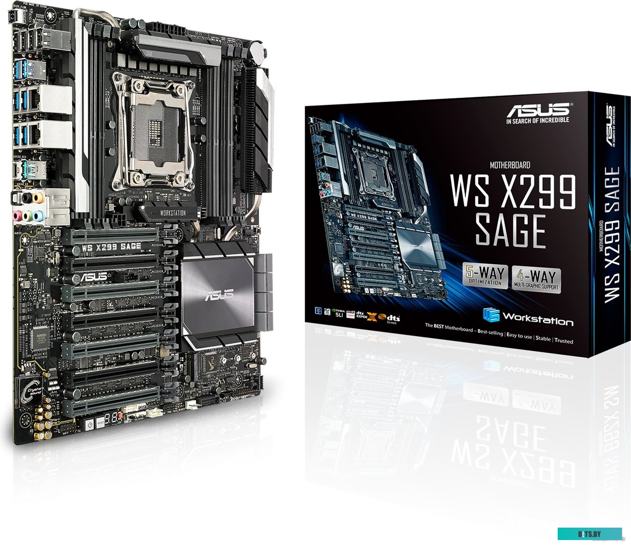 Серверная материнская плата ASUS WS X299 PRO/SE