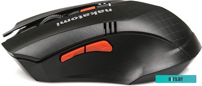Мышь MRON-04U BLACK Nakatomi Navigator RF 2.4G Optical - 6 кнопок + ролик прокрутки, USB, черная