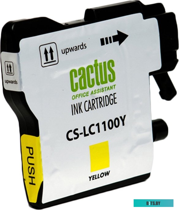 Картридж Cactus CS-LC1100Y (аналог Brother LC1100Y)
