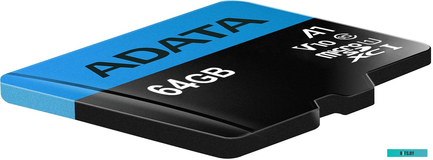Карта памяти ADATA Premier AUSDX64GUICL10A1-RA1 microSDXC 64GB (с адаптером)