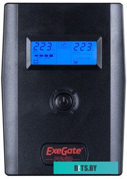 Источник бесперебойного питания (ИБП) ExeGate Power Smart ULB-800 LCD EP212517RUS