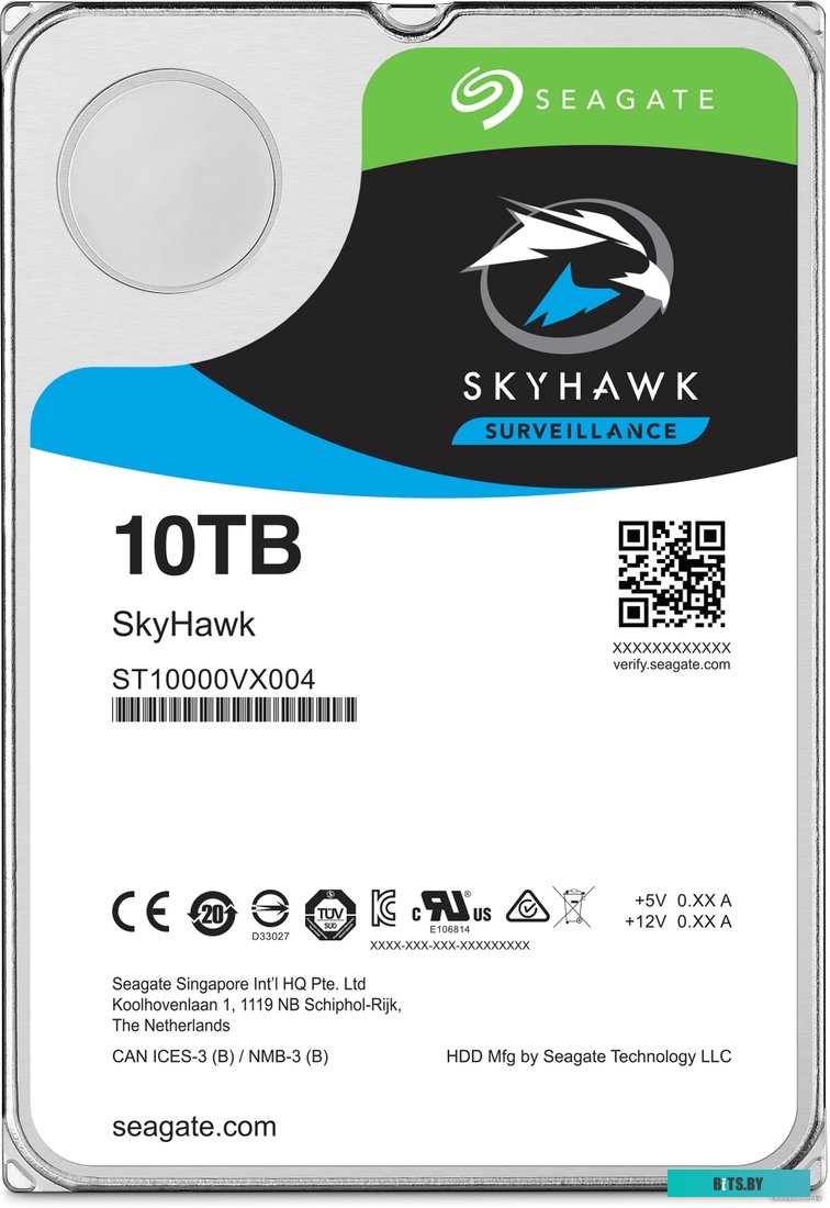 Жесткий диск Seagate Skyhawk 10TB [ST10000VX0004]