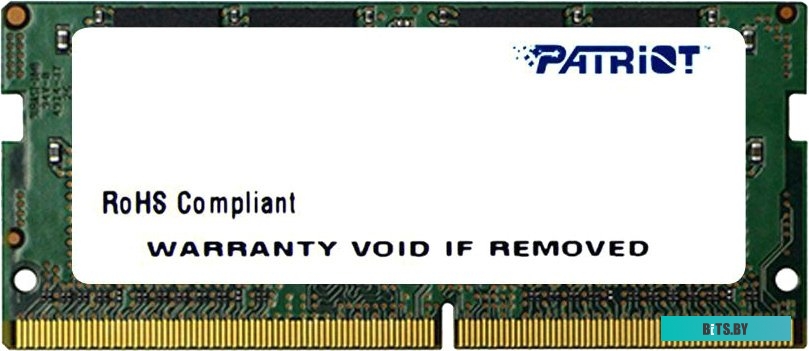 Оперативная память Patriot 8GB DDR4 SODIMM PS4-17000 [PSD48G213381S]