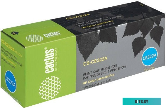 Картридж Cactus CS-CE322A (аналог HP 128A (CE322A))