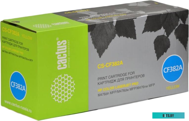 Картридж Cactus CS-CF382A (аналог HP 312A (CF382A))