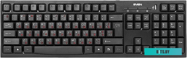 Клавиатура SVEN Standard 301 USB (черный)