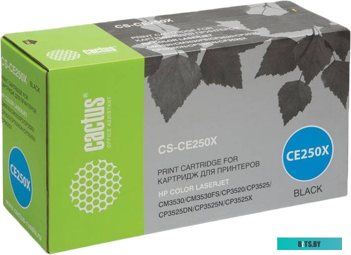 Картридж Cactus CS-CE250X (аналог HP CE250X)