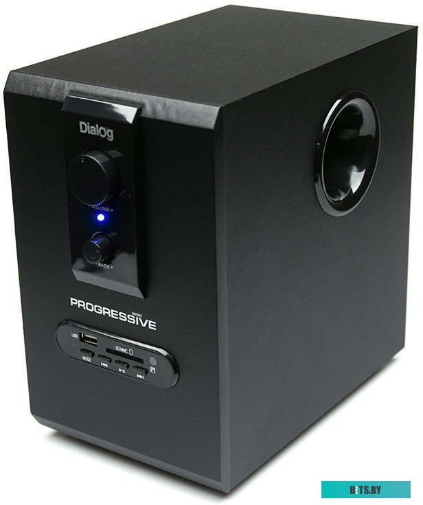 Акустические колонки Dialog Progressive AP-150 BROWN - 2.1, 10W+2*5W RMS, USB+SD reader
