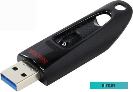 USB накопитель (Флешка) Sandisk Ultra USB 3.0 Black 128GB (SDCZ48-128G-U46)
