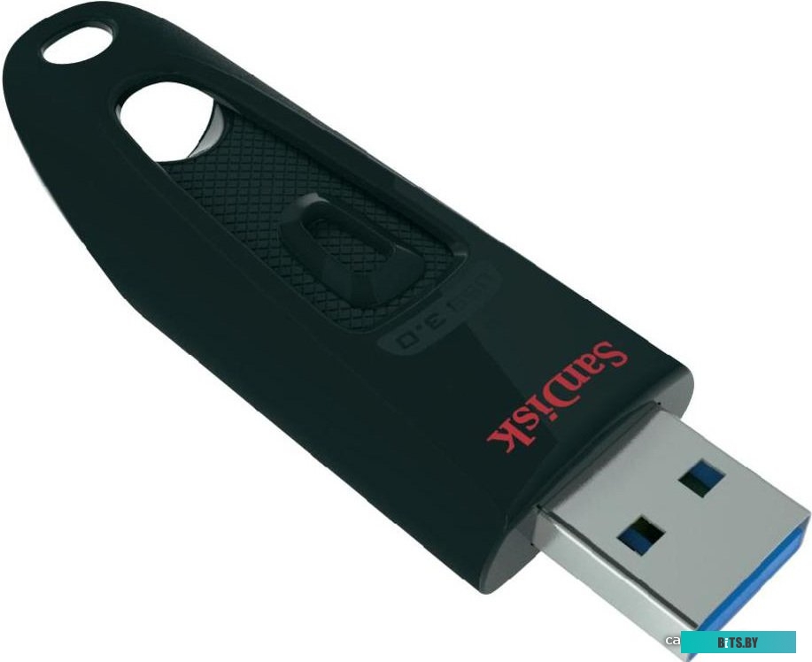 USB накопитель (Флешка) Sandisk Ultra USB 3.0 Black 128GB (SDCZ48-128G-U46)