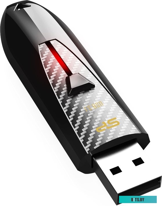 USB накопитель (Флешка) Silicon Power Blaze B25 32GB (черный) <SP032GBUF3B25V1K>