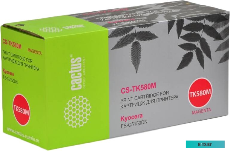 Картридж Cactus CS-TK580M (аналог Kyocera TK-580M)
