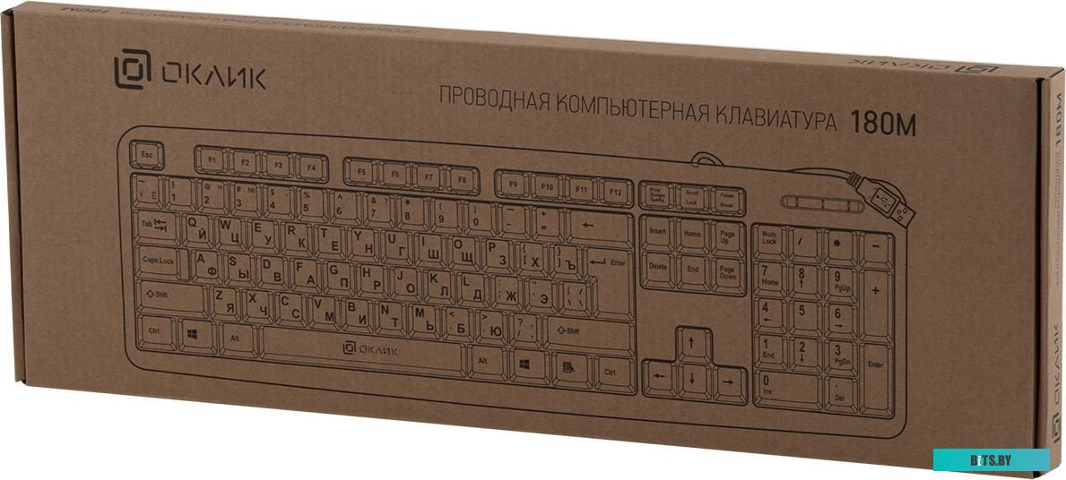 Мыши Oklick 180M 943626