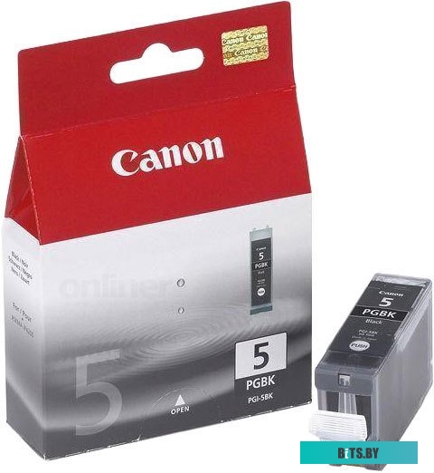 Картридж-чернильница (ПЗК) Canon PGI-5BK Black <0628B024>