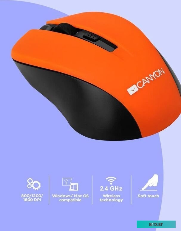 Мышь Canyon CNE-CMSW1O