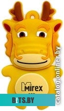 USB накопитель (Флешка) Mirex DRAGON YELLOW 8GB (13600-KIDDRY08)