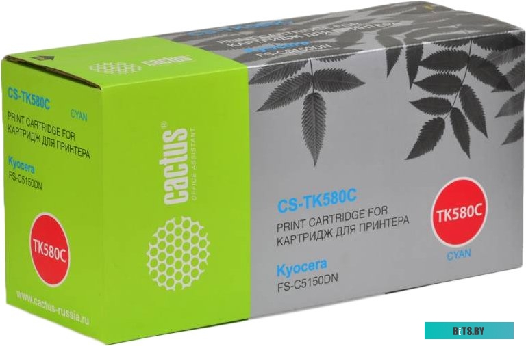 Картридж Cactus CS-TK580C (аналог Kyocera TK-580C)