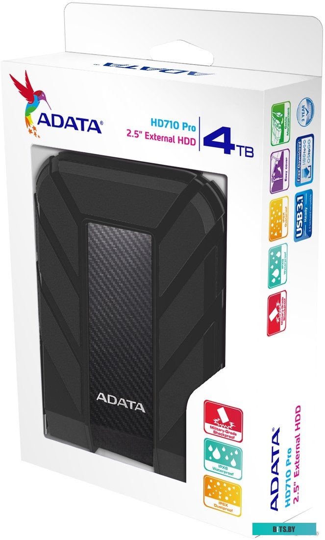 Внешний жесткий диск ADATA HD710P 4TB (черный) <AHD710P-4TU31-CBK>