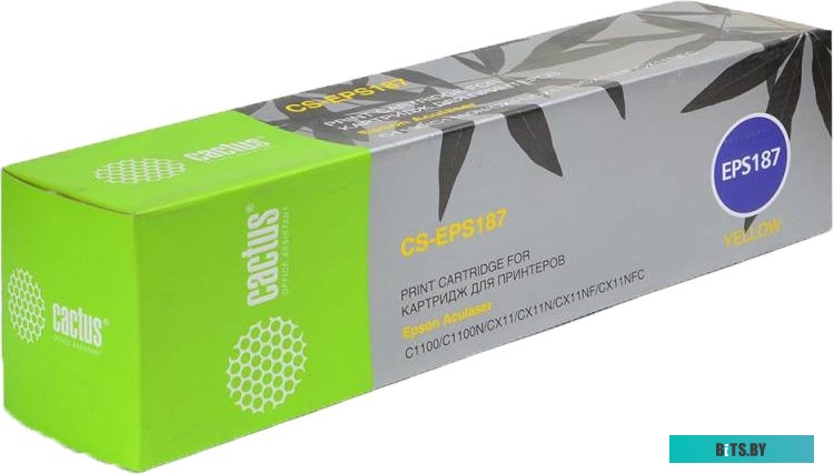 Картридж Cactus CS-EPS187 (аналог Epson EPLS050187)