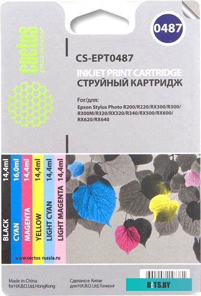 Картридж Cactus CS-EPT0487