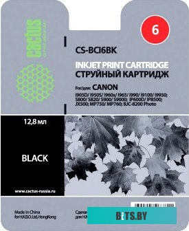 Картридж Cactus CS-BCI6BK