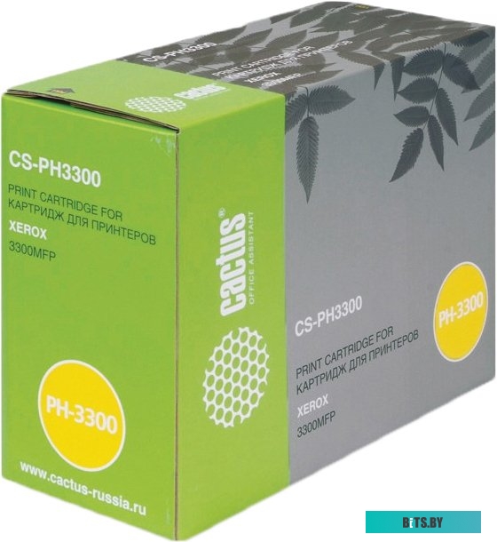 Тонер Картридж Cactus CS-PH3300 106R01412 черный