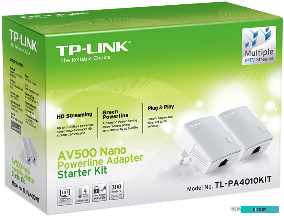Powerline-адаптер TP-Link TL-PA4010KIT