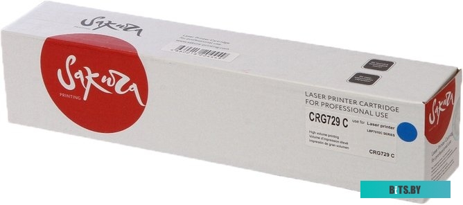 SACRG729C  Картридж SAKURA CRG729C для CANON LBP 7010C/7018C, синий, 1000 к.