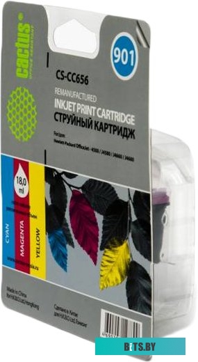 Картридж Cactus CS-CC656 (аналог HP 901 (CC656AE))
