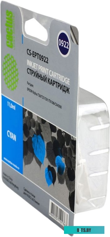 Картридж Cactus CS-EPT0922 (аналог Epson EPT09224A10 (C13T10824A10))