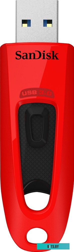USB накопитель (Флешка) Sandisk Ultra USB 3.0 64GB (красный) [SDCZ48-064G-U46R]