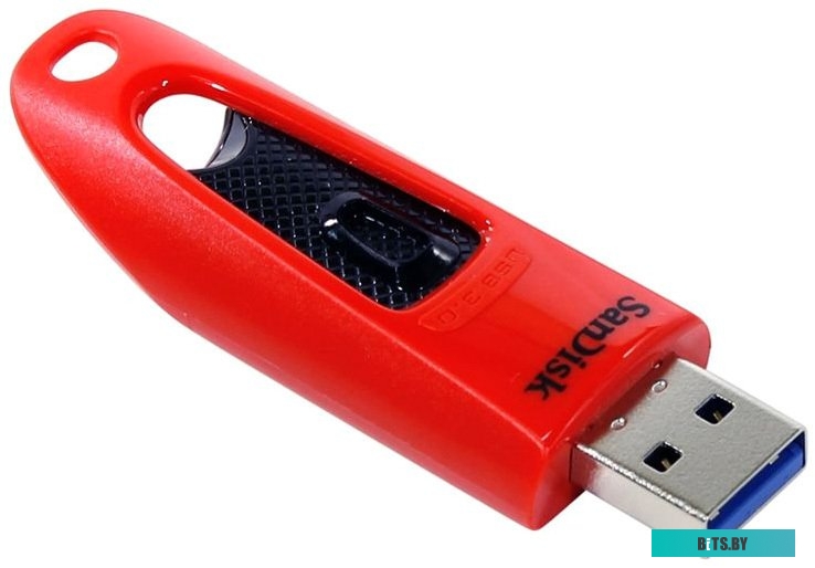 USB накопитель (Флешка) Sandisk Ultra USB 3.0 64GB (красный) [SDCZ48-064G-U46R]