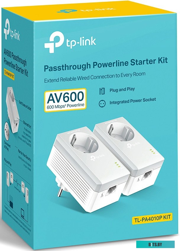 Адаптер Powerline TP-Link TL-PA4010PKIT