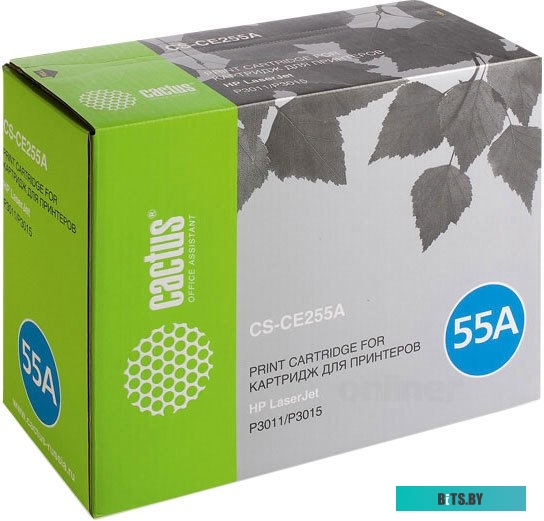 Картридж Cactus CS-CE255AS (аналог HP 5A (CE255A))