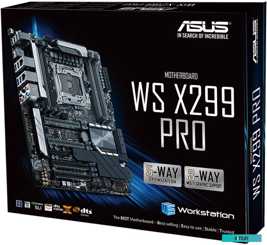 Серверная материнская плата ASUS WS X299 Pro