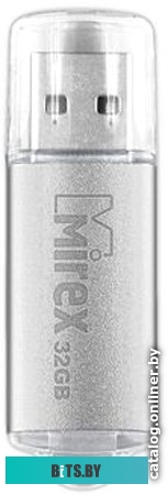 USB накопитель (Флешка) Mirex Unit Silver 32GB [13600-FMUUSI32]